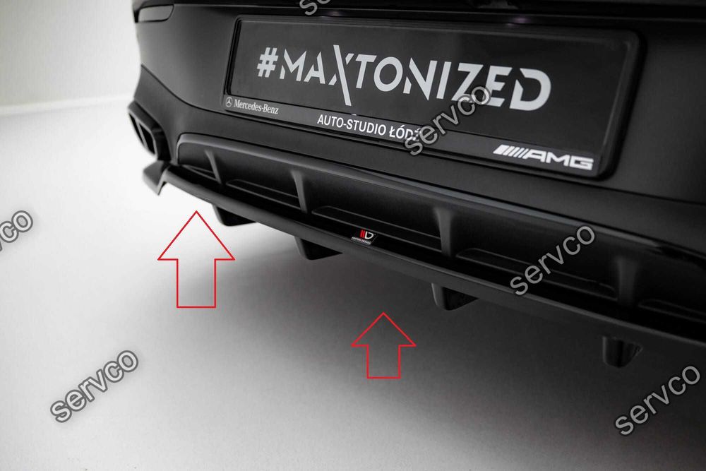 Prelungire splitter bara spate Mercedes CLE C236 AMG-Line 2023- v1 - Maxton Design