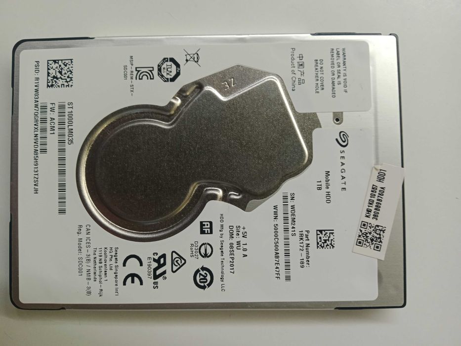 Продам Hdd 1tb seagate
