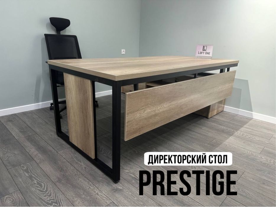 Директорский стол, стол руководителя офисная мебель, стол лофт