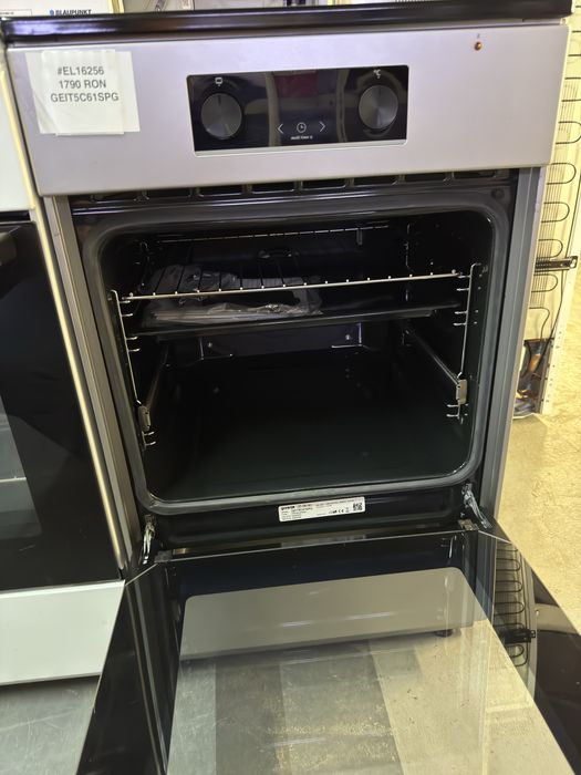 Aragaz electric 50cm Gorenje GEIT5C61SPG cu plită cu inducție