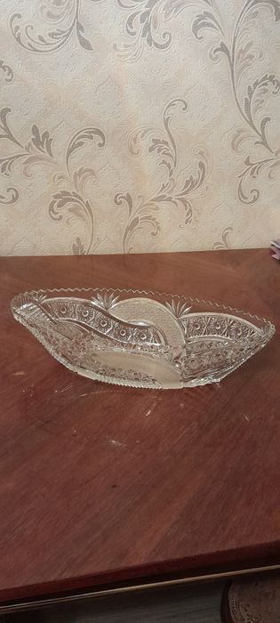 Ваза хрустальная