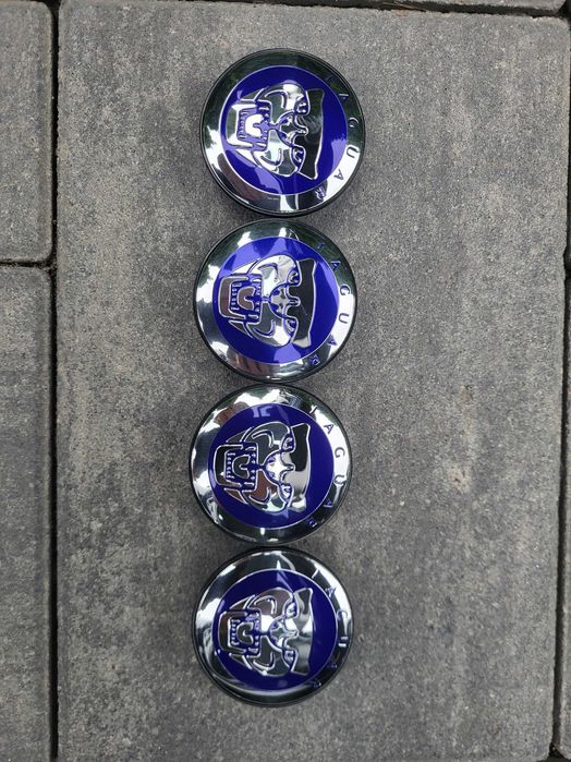 Set 4 Capace roti/jante aliaj Jaguar 59mm NOI!