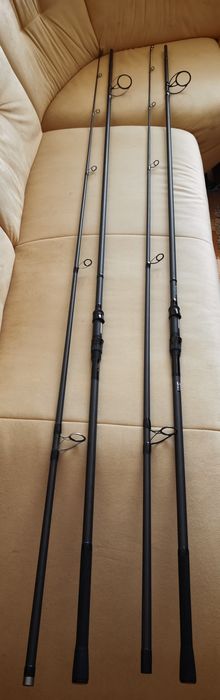 Set 2 lansete Tazura Clasa 3 k 3,9 m- mandrina comp Daiwa Shimano Fox