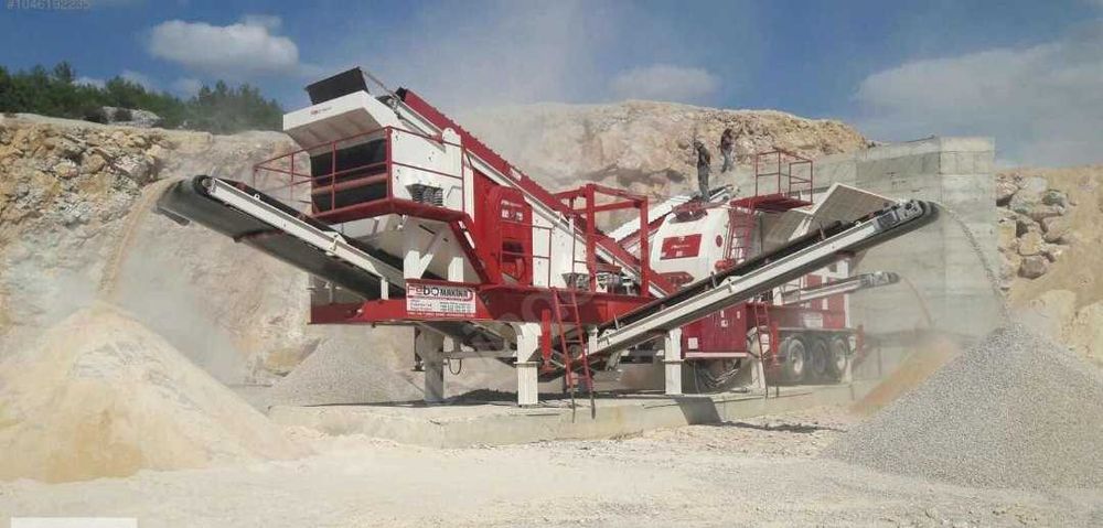 Мобилная щековая дробилка