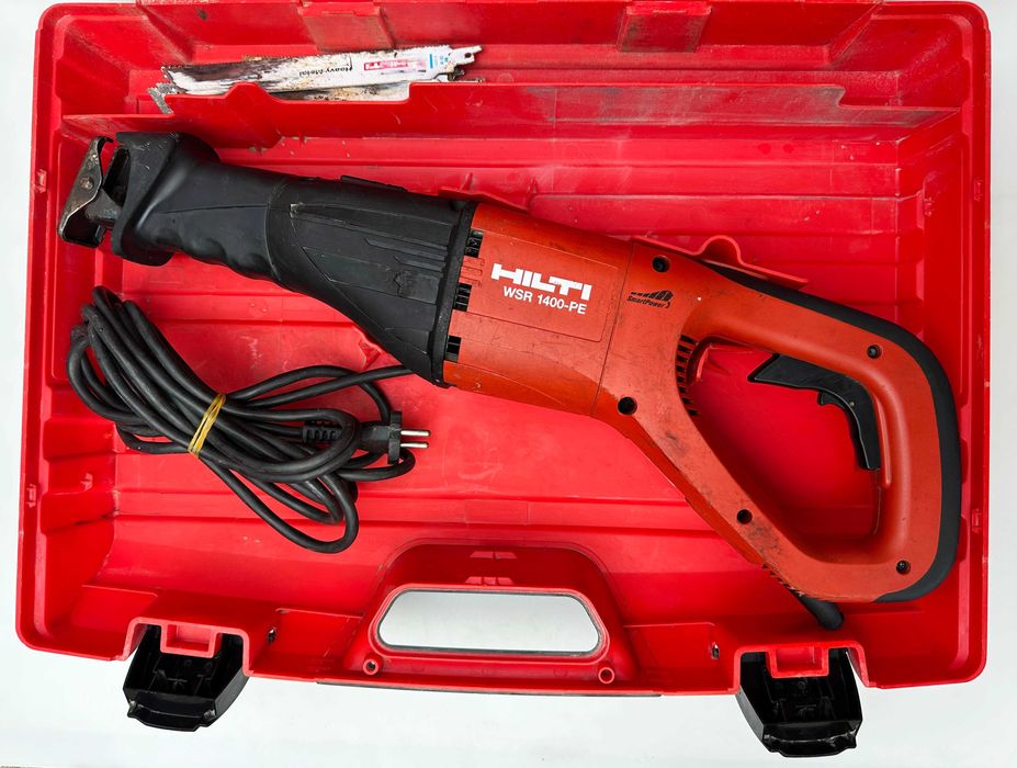 Hilti WSR 1400-PE - Мощен саблен трион 1400W с обороти!