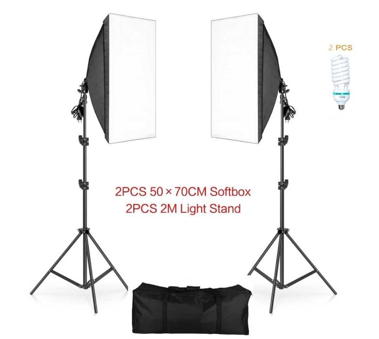Комплект софтбокс 2 х135W 5500K