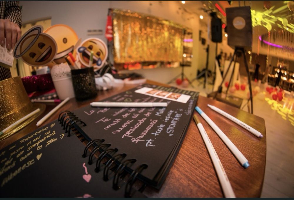 Cabina foto booth, foto evenimente, FUM Greu, Gheață carbonică