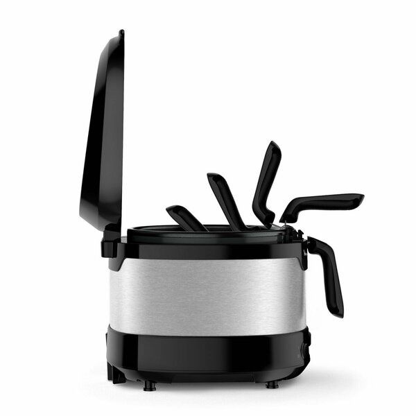 Фритюрница Moulinex "Fry Uno" AF215D10, серебристый, черный