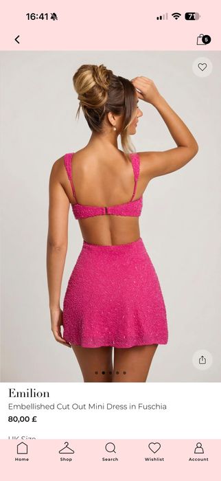 Рокля с камъни Oh polly