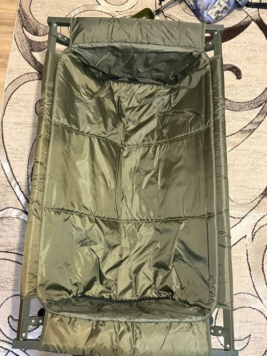 Saltea primire Crap Baracuda, Cadru metalic NE01, 120x70cm