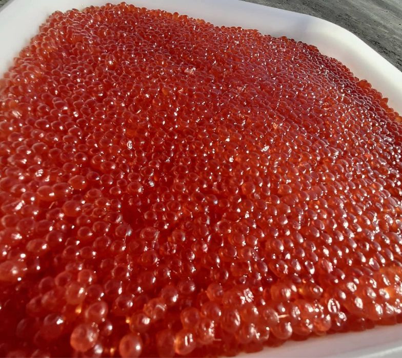 Красная икра,икра кижуча,икра горбуши