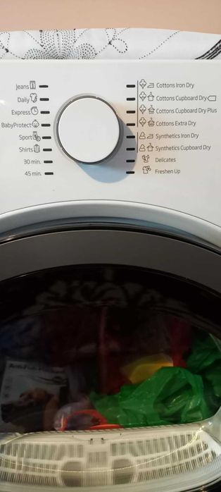 Vand Uscator de rufe Beko DS8433RX, Pompa de caldura, 8 kg,16 programe