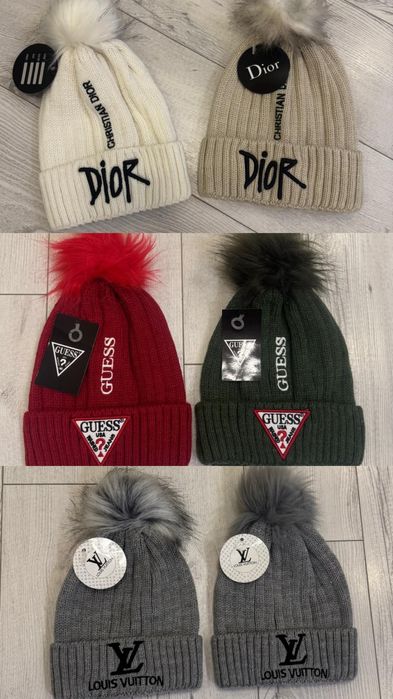 Комплекти шапки/шал, дамски и мъжки шапки