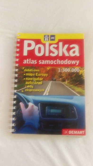 Атлас на пътя. Полша и Европейски держави. Пътна карта на Европа