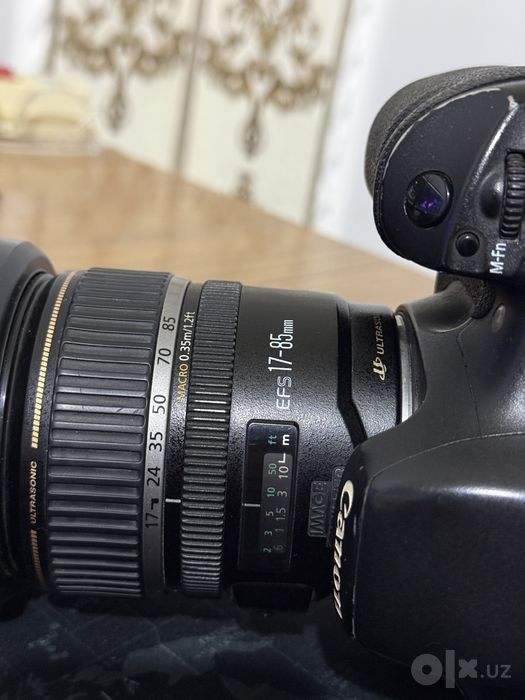 Canon EOS 7d obektiv EFS 17-85