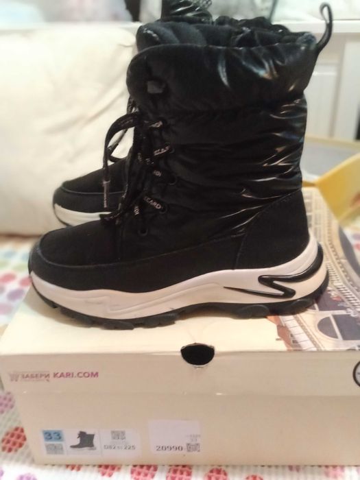 Сапоги  зима на девочку 33 разм