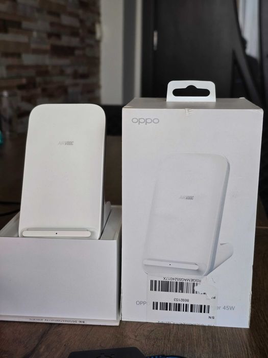 Безжично зарядно устройство OPPO AirVooc, 45W, Бял