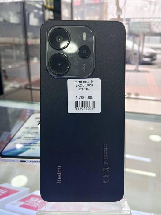 Redmi Note 14 8x256 Black Sotiladi