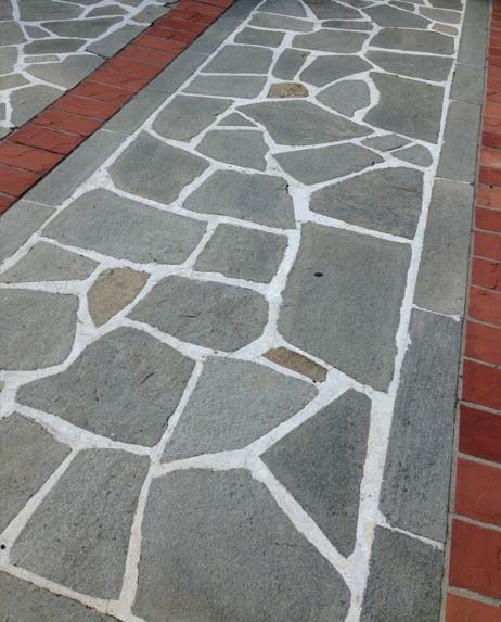 Pași japonezi /piatră decorativa Thassos