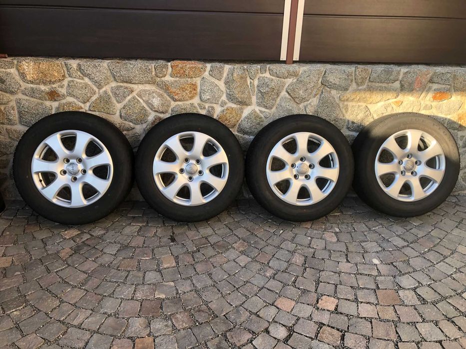 Jante 5x130mm+anvelope iarna 235/60/18 Audi Q7 VWTouareg PorcheCayenne