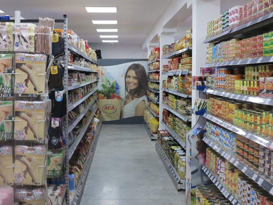 Rafturi neutre magazin alimentar si supermarket - diverse utilizari