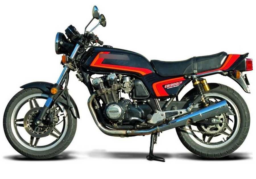 Стикери Honda CB 400/750/900 1982г-1983г лепенки хонда цб 750f 900f