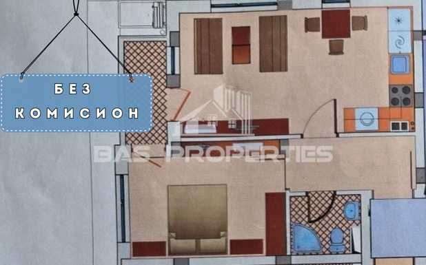 Продава се Двустаен апартамент в София, Малинова долина - 65 кв.м за 1117 €/кв.м - Снимка #1