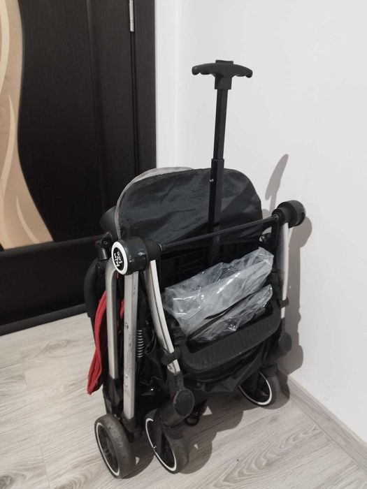 Carucior Kinlee C5 tip troler, pozitie de somn, din aluminiu,suspensii