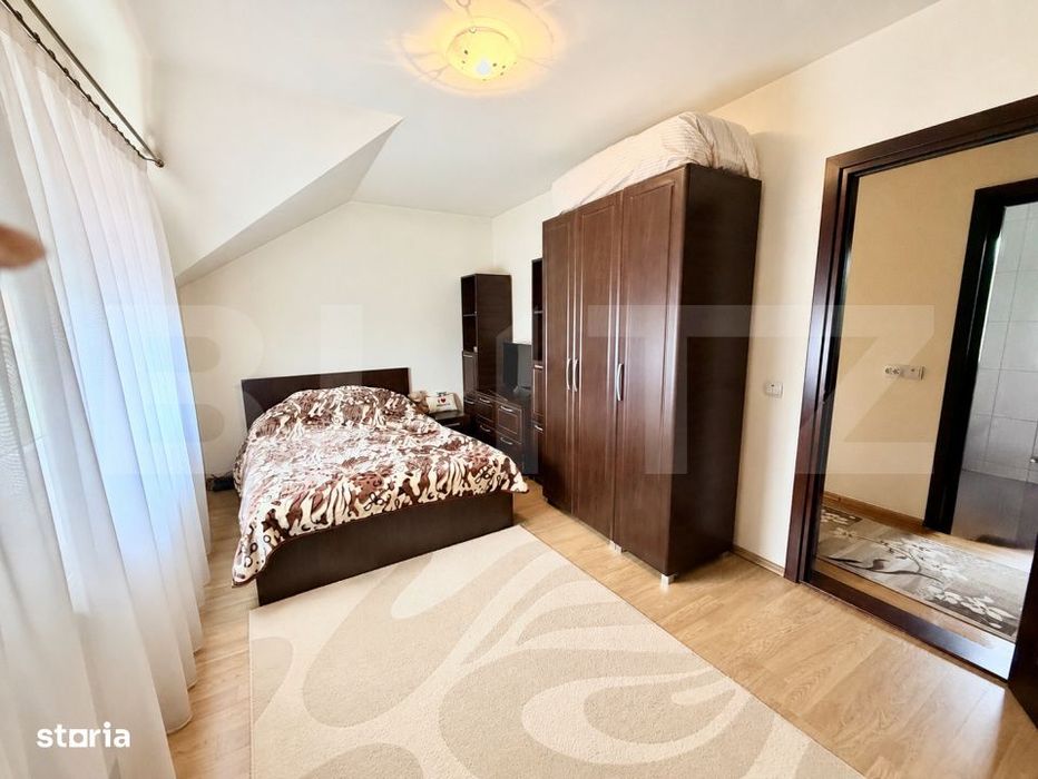 Casa 4 camere, 127 mp, gradina si teren de 326 mp, zona Cetate-Dealul