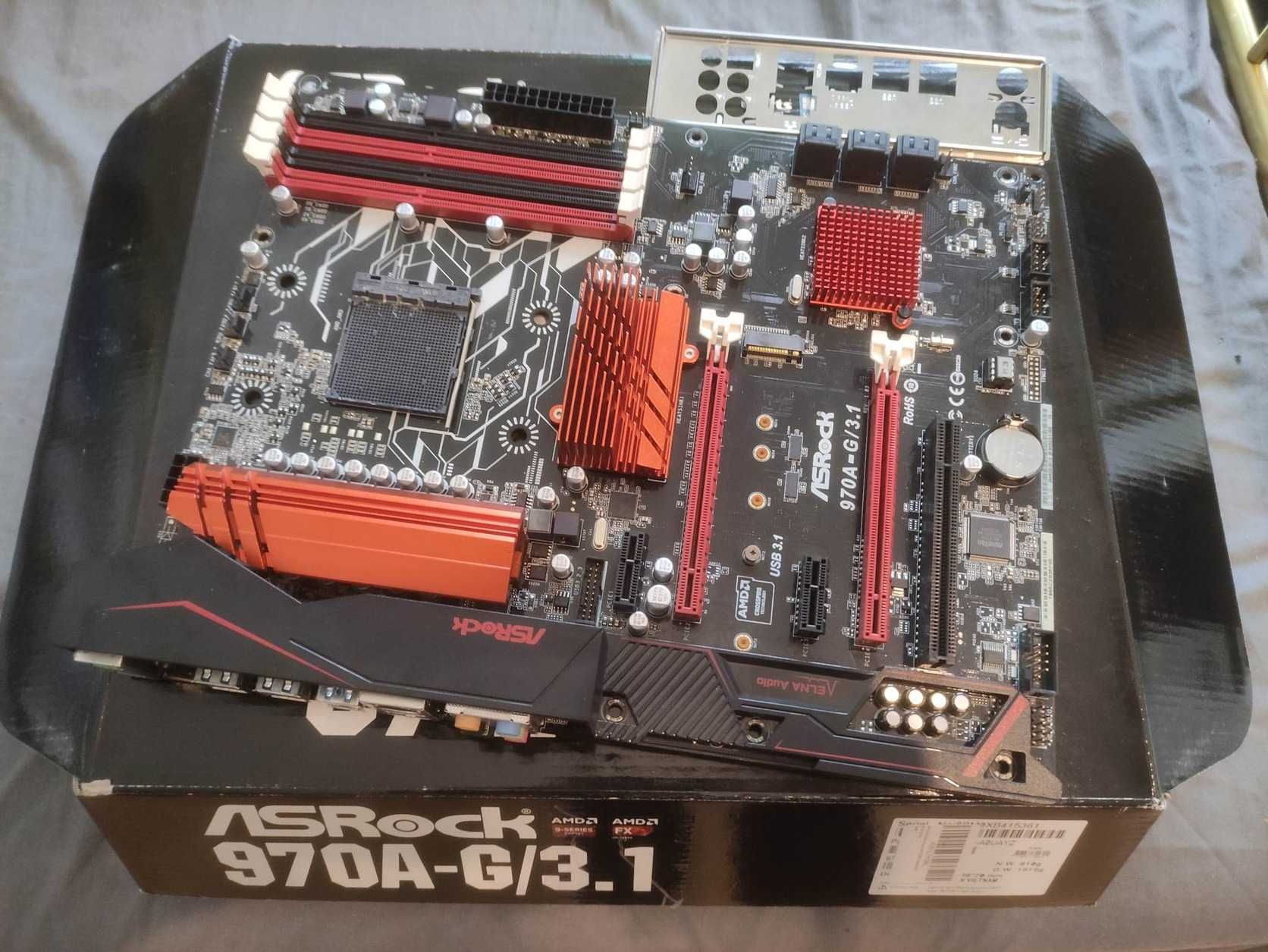 Дънна платка ASRock 970AG/3.1 гр. Варна Окръжна болница • OLX.bg