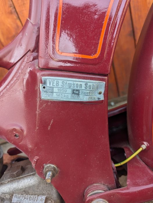 Simson sr2 -2бр. За реставрация