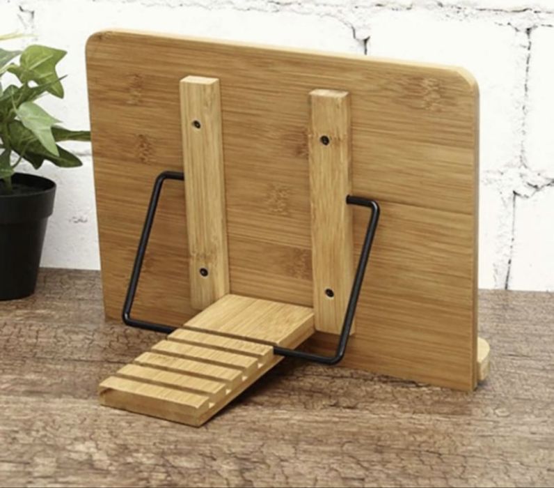 Suport tableta/carte din bambus