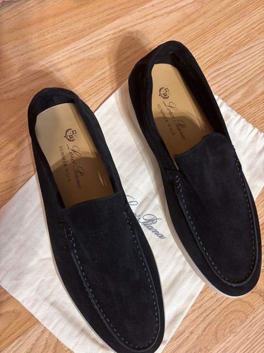 Mocasini piele naturala Loro Piana