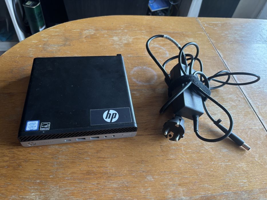 Компютър мини HP ProDesk 600 G3 Mini | Intel Core i5 | 8GB RAM | 256GB SSD | Лицензиран Windows 10 Pro