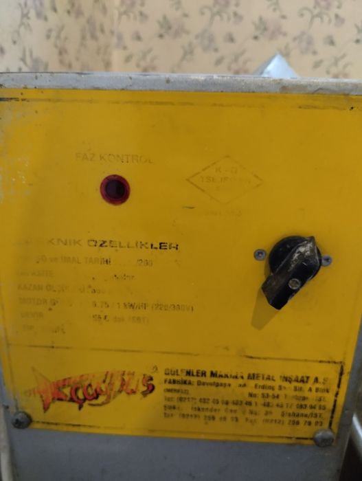 Тестомес для пекарни