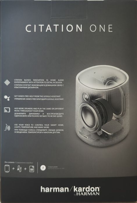 Продам умную колонку Harman/Kardon с Google Assistant