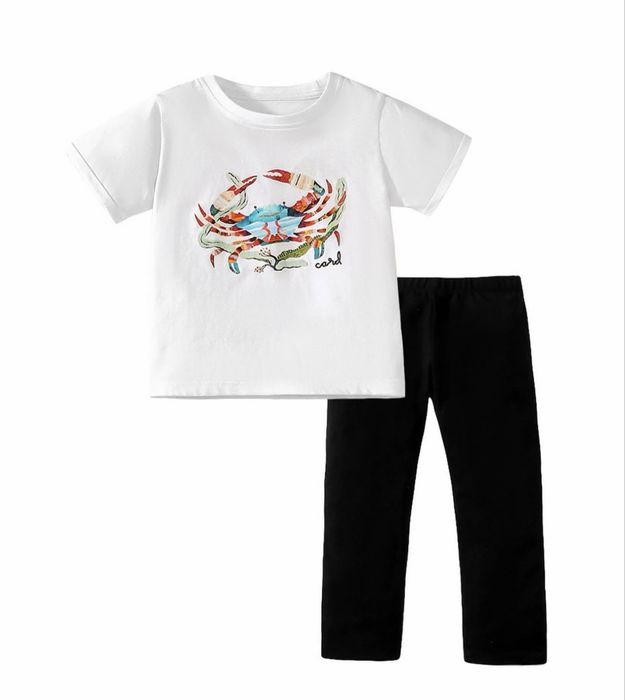 Летние двойки с шортами для девочек