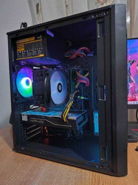 Unitate PC GAMING i7 8700 4.6Ghz/16GB DDR4/RX570 8GB/SSD M2/1TB HDD