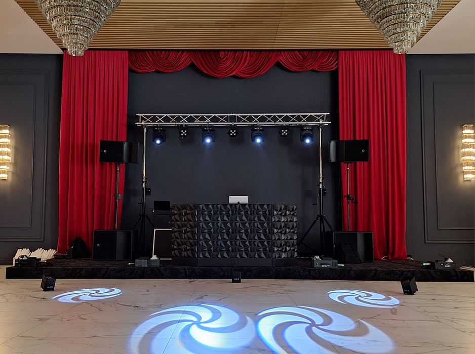 Inchirieri sisteme audio sau lumini,fum etc..
