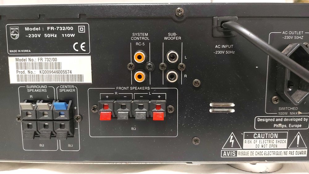 Philips amplificator cu radio model FR 732 00