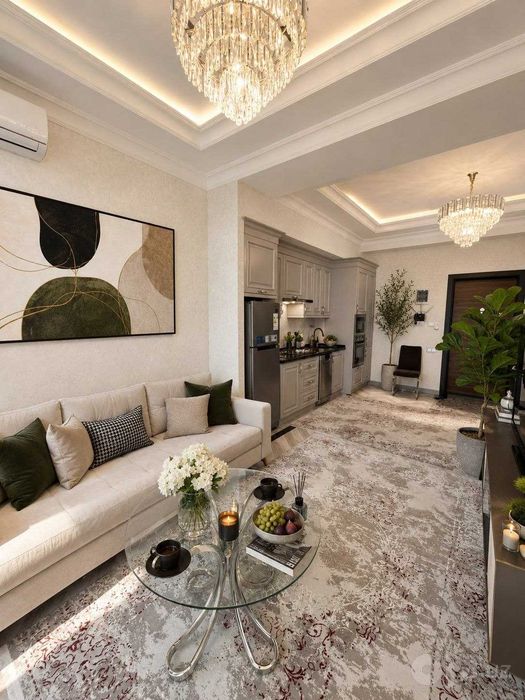 2х комнатная ЖК Gardens Residence 2/1/8