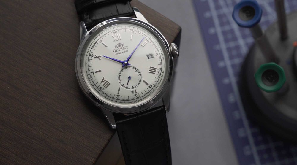 Ceas Orient Bambino V2 Small Seconds Alb