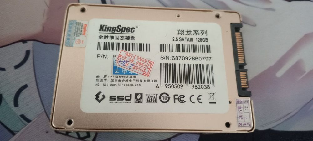 Ssd на 128гб от KingSpec