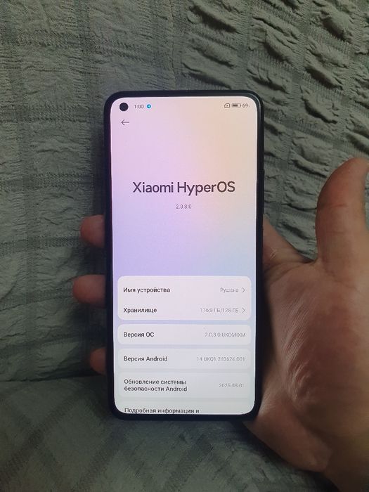Srochna sotiladi Xiaomi MI 11 Lite 5G NE 8+8/128Gb Black Original