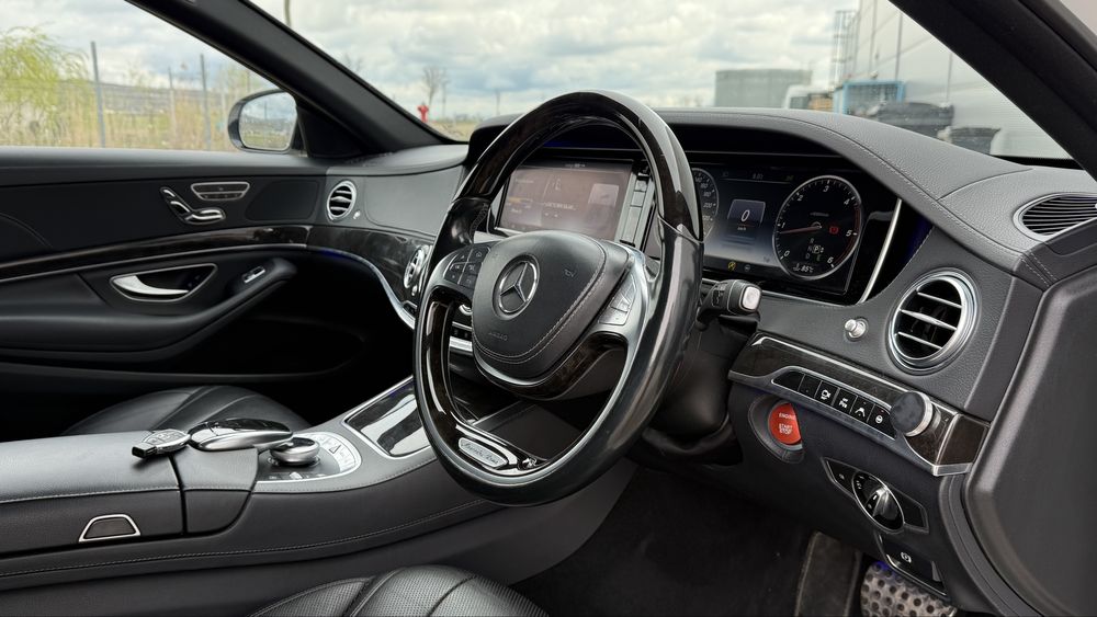 Mercedes S350 Long AMG • 4 Butoane • 3.0 Diesel • 2016 • Volan Dr.
