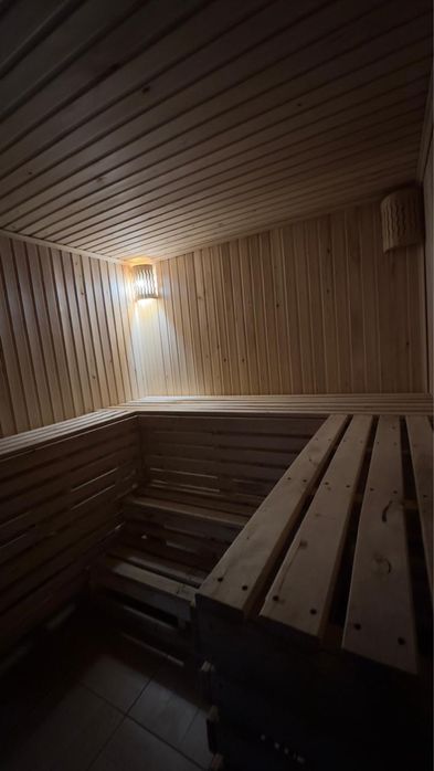 Баня сауна с бассейном