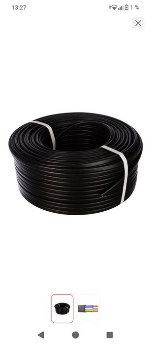 100 метров кабель на 3 × 2.5