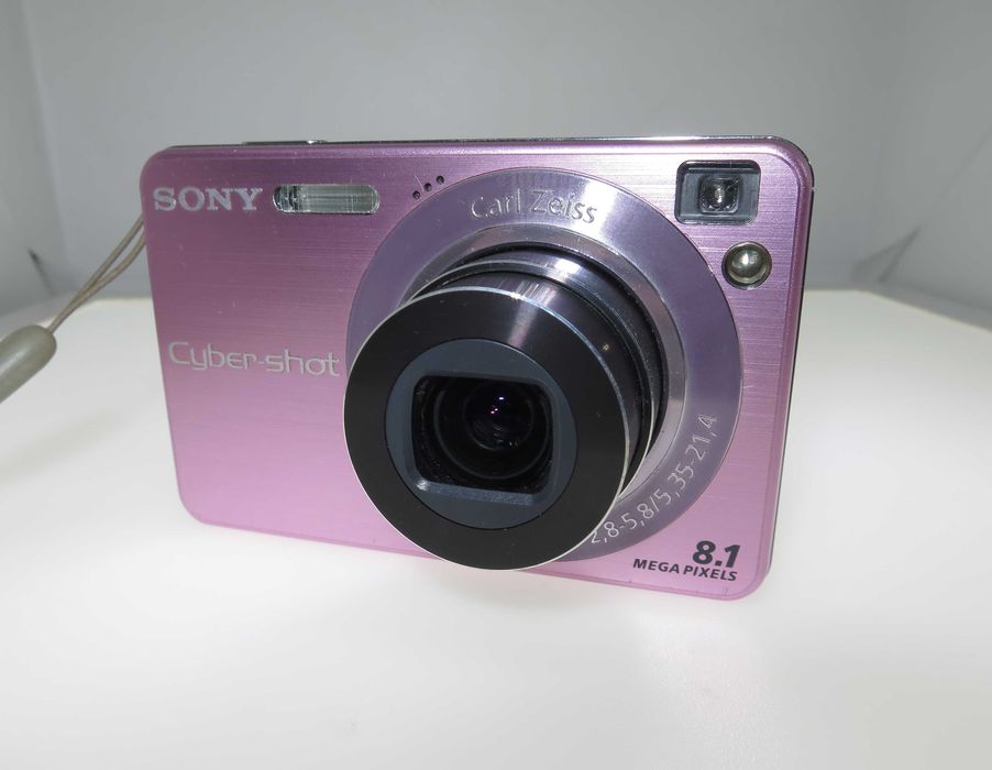 Sony Cyber-shot W130 розов компактен фотоапарат цифрова камера
