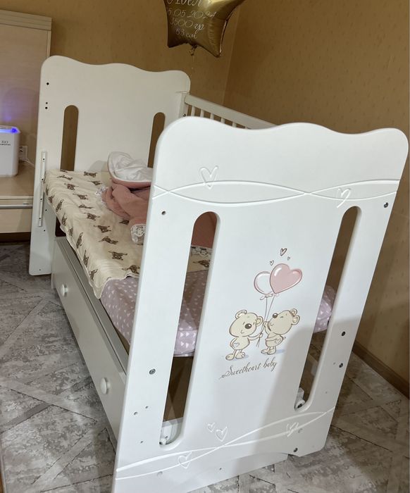 Продаю детскую кроватку -колыбель!