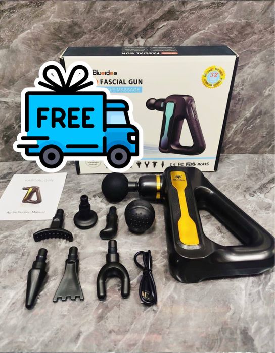 Массажер комплектом, не дорого продам массажер новый, доставка, гарант